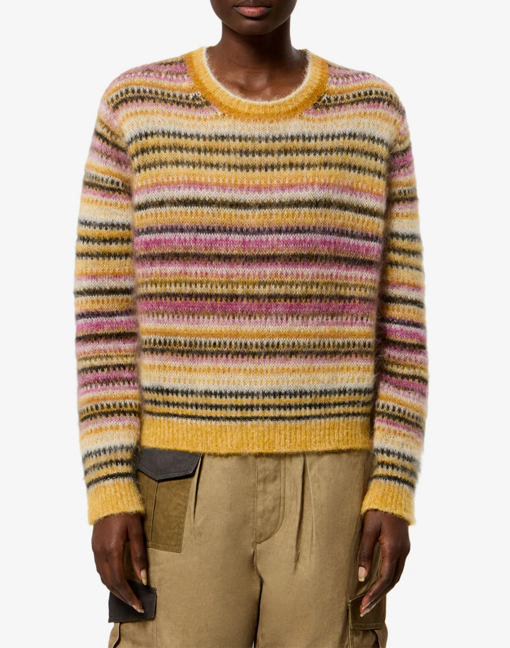 Pull Marant Etoile Morine Mustard | Podiums Nancy