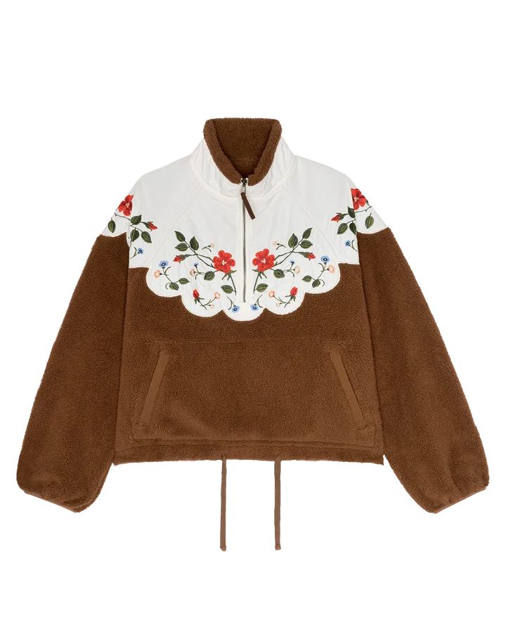 Pull TheGreat. Plush Wildflower Chesnut | Podiums Nancy