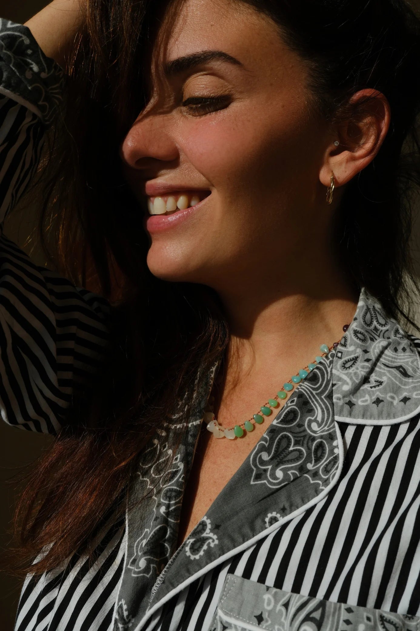 Collier Ivarene Rainbow Multi-pierres - PODIUMS NANCY