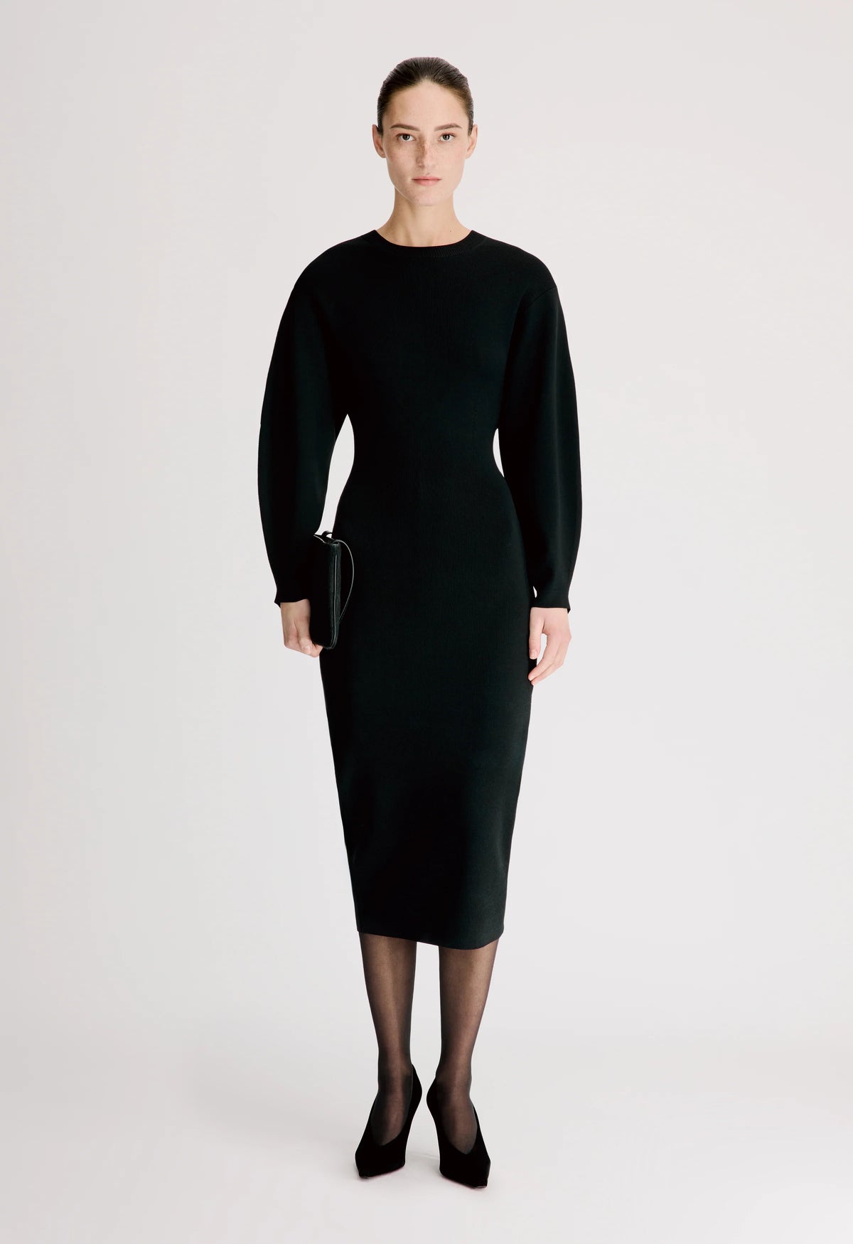 Robe Loulou De Saison Elena Noir | Podiums Nancy