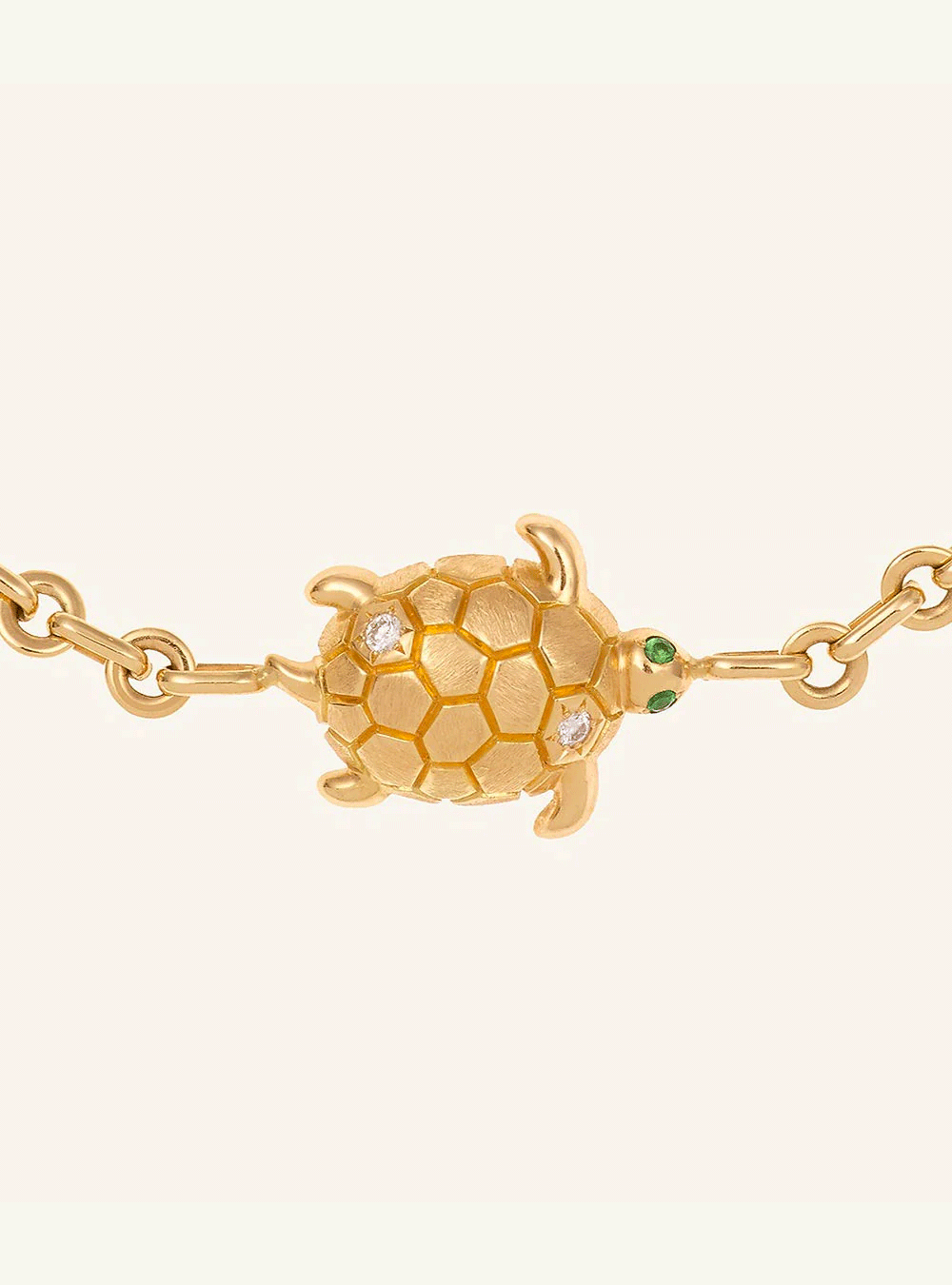 donatello tsavorites/diamonds