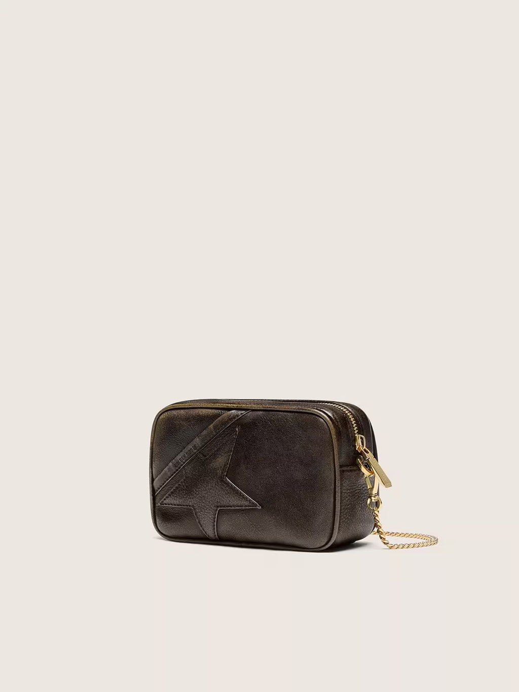 Sac Golden Goose Mini Star Testa Marron Foncé