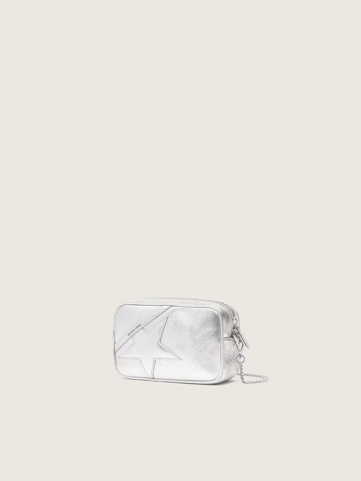 Sac Golden Goose Mini Star Argent