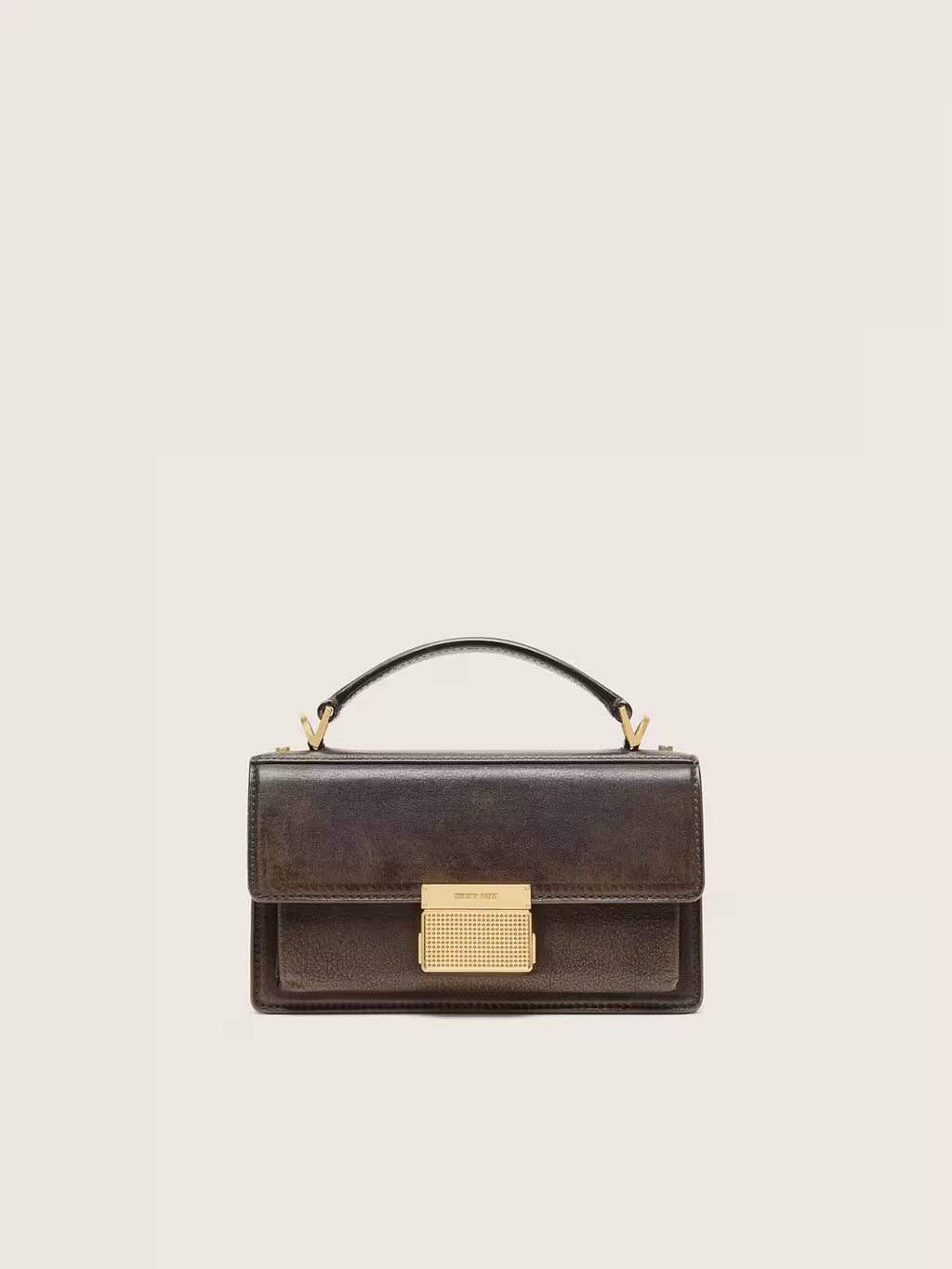Sac Golden Goose Venezia Mini Marron Foncé