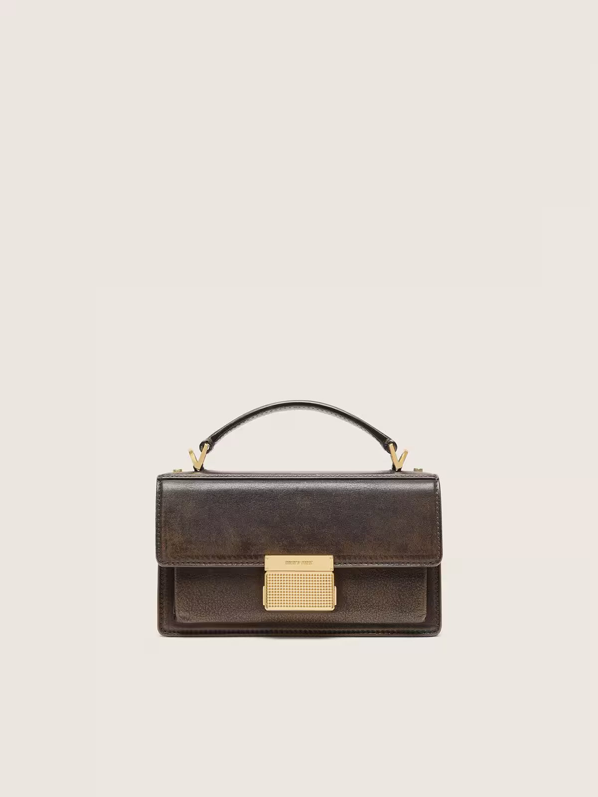 Sac Golden Goose Venezia Mini Marron Foncé
