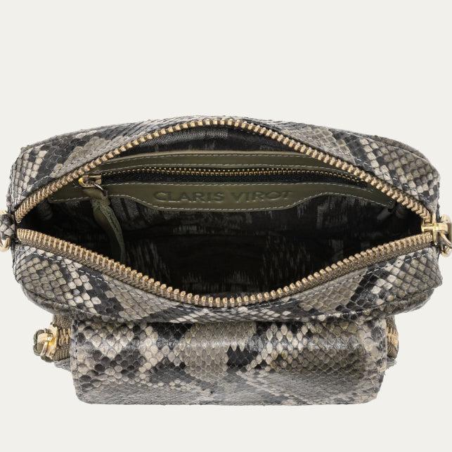 Sac Claris Virot Charly Python Ash | Podiums Nancy