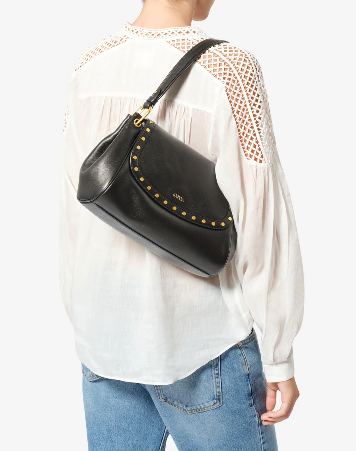 Sac Isabel Marant Chany M Black | Podiums Nancy