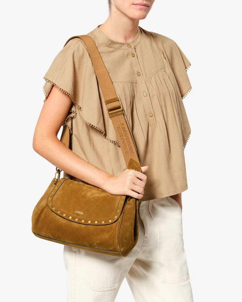 Sac Isabel Marant Chany M Cognac | Podiums Nancy