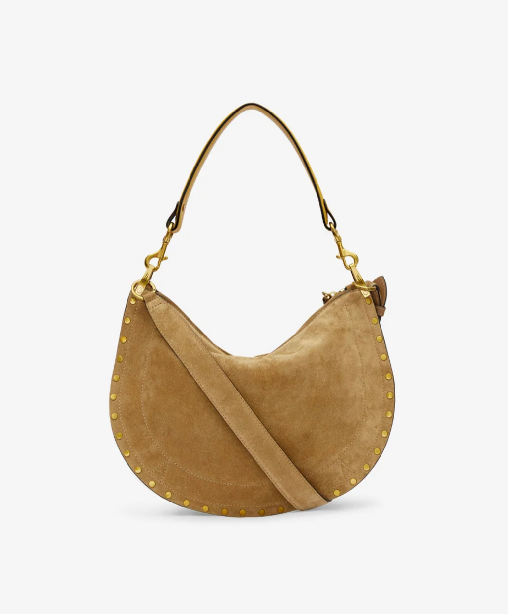 Sac Isabel Marant Oskan Soft Zip Taupe | Podiums Nancy