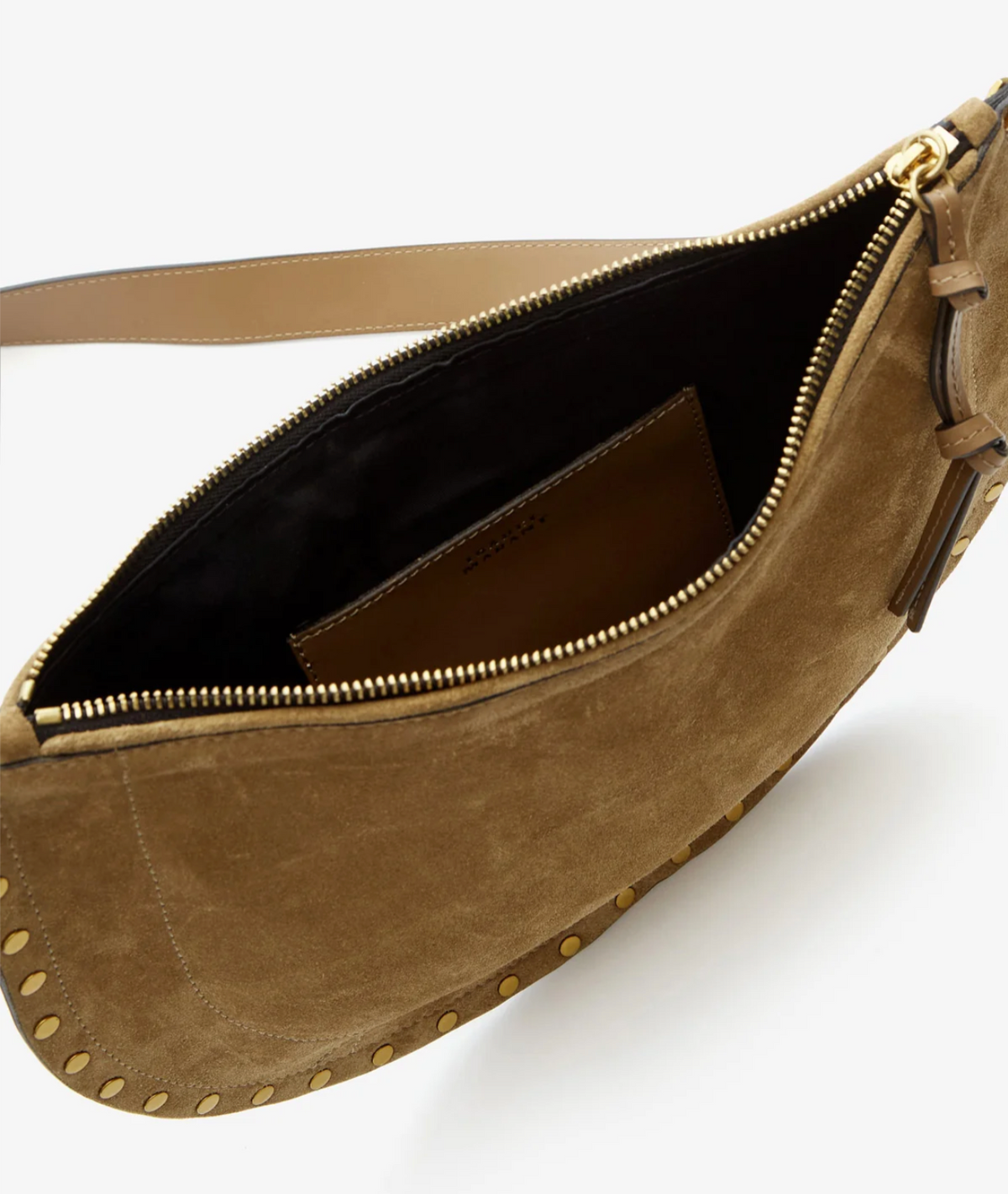 Sac Isabel Marant Oskan Soft Zip Taupe | Podiums Nancy