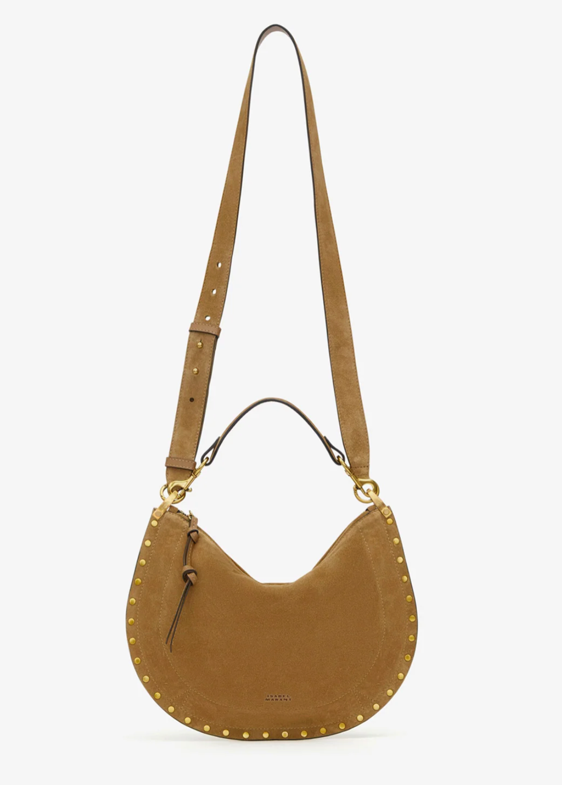 Sac Isabel Marant Oskan Soft Zip Taupe | Podiums Nancy