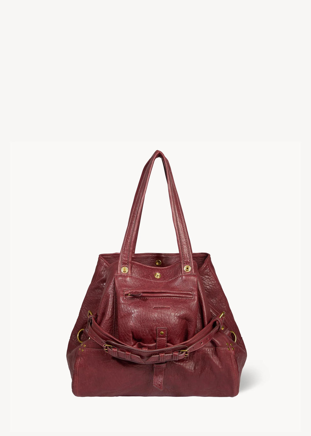 Sac Jérôme Dreyfuss Billy M Bubble Burgundy | Podiums Nancy