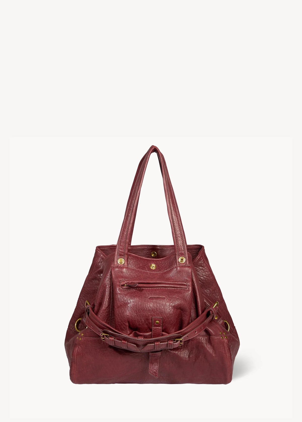 Sac Jérôme Dreyfuss Billy M Bubble Burgundy | Podiums Nancy