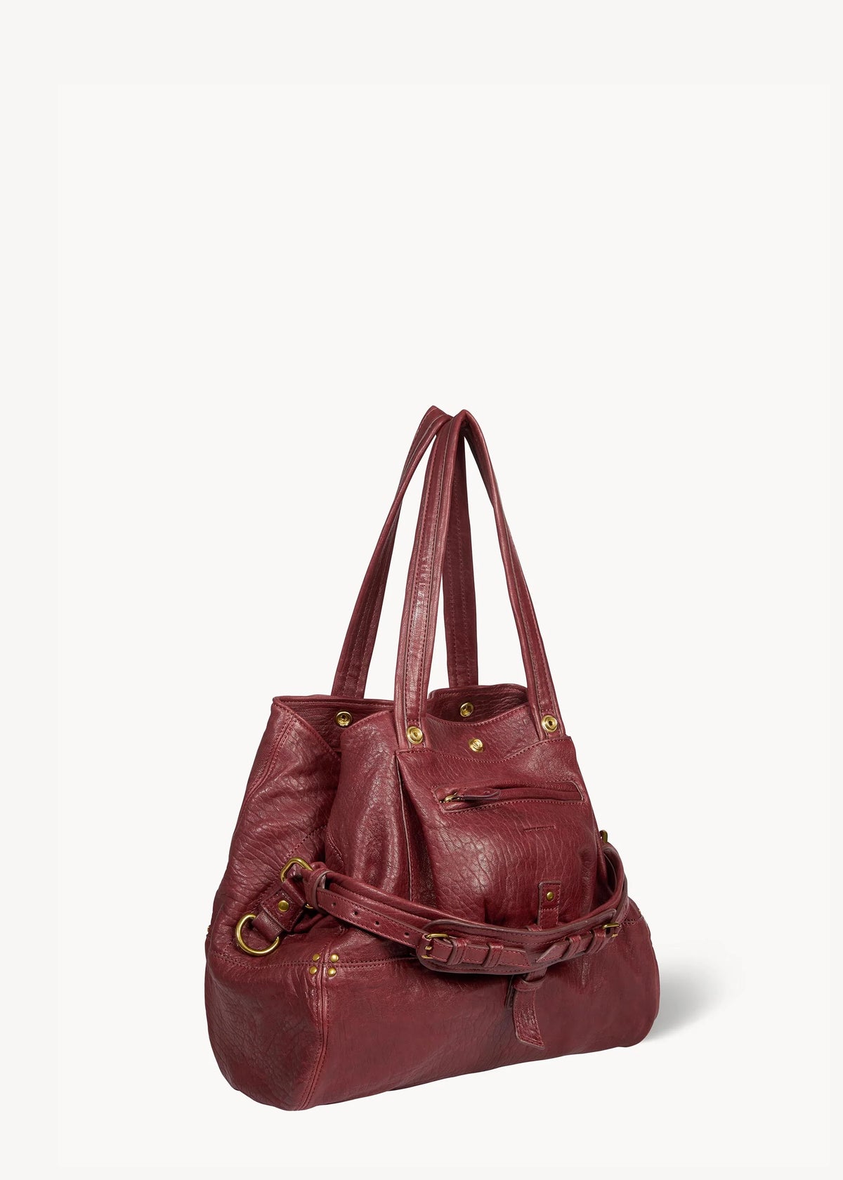Sac Jérôme Dreyfuss Billy M Bubble Burgundy | Podiums Nancy