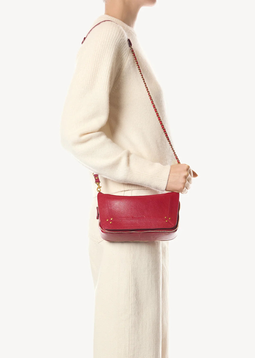 Sac Jérôme Dreyfuss Bobi S Carmin | Podiums Nancy