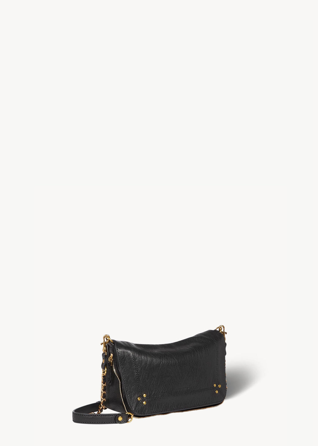 Sac Jérôme Dreyfuss Bobi S Goatskin Noir | Podiums Nancy