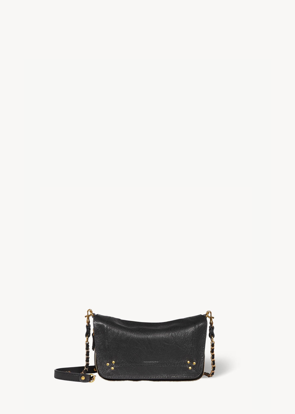 Sac Jérôme Dreyfuss Bobi S Goatskin Noir | Podiums Nancy