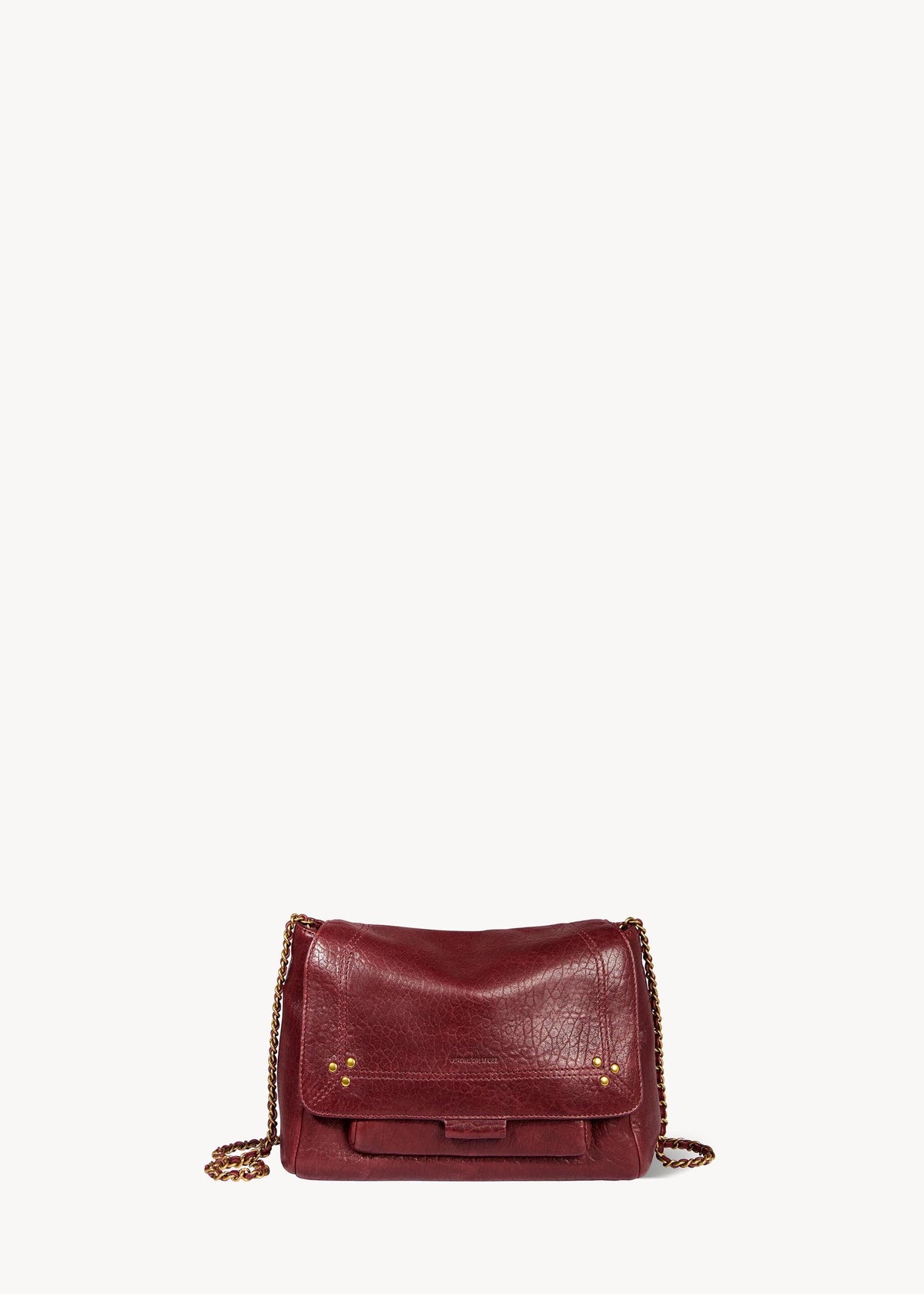 Sac Jérôme Dreyfuss Lulu M Bubble Burgundy | Podiums Nancy