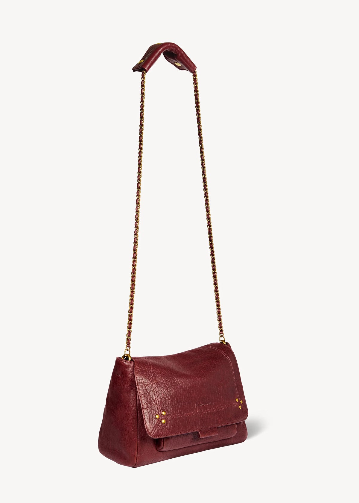 Sac Jérôme Dreyfuss Lulu M Bubble Burgundy | Podiums Nancy