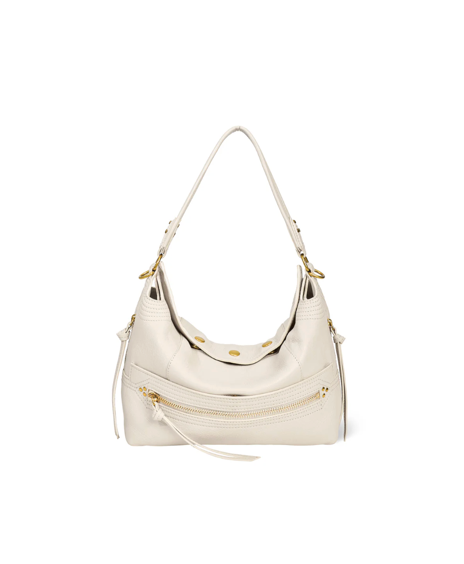 Sac Jérôme Dreyfuss Lucky Hobo Écru