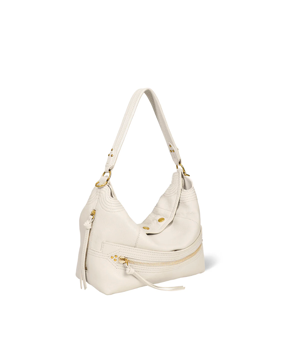 Sac Jérôme Dreyfuss Lucky Hobo Écru