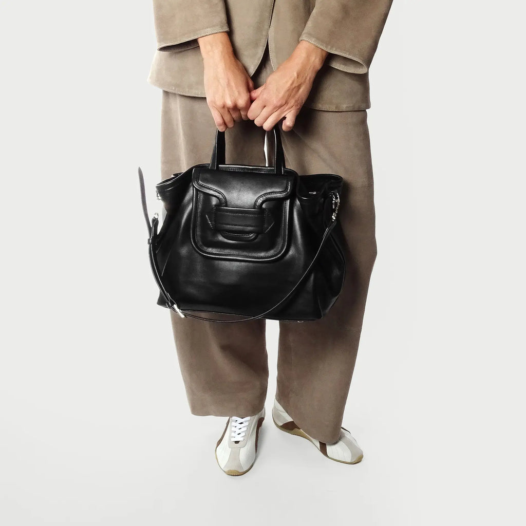 Sac Pierre Hardy Tote Alpha Day Noir | Podiums Nancy