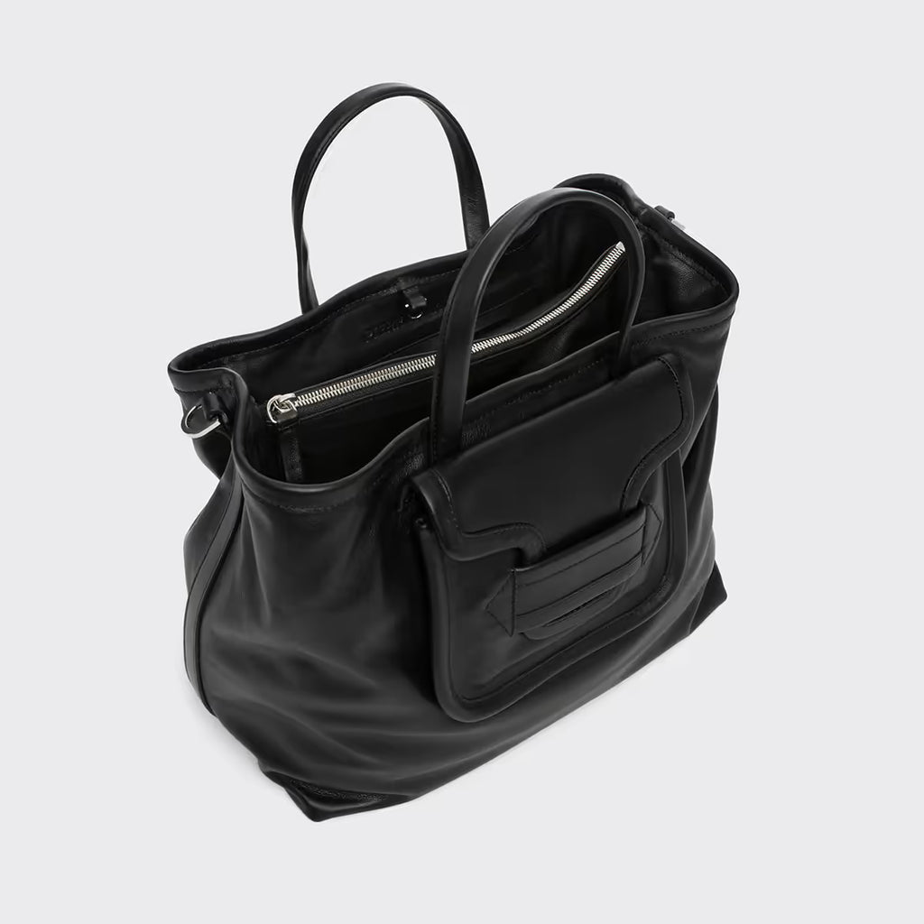 Sac Pierre Hardy Tote Alpha Day Noir | Podiums Nancy