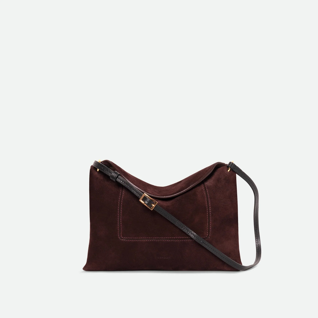 Sac Wandler Penelope Slouch Bag Acai Suede | Podiums Nancy