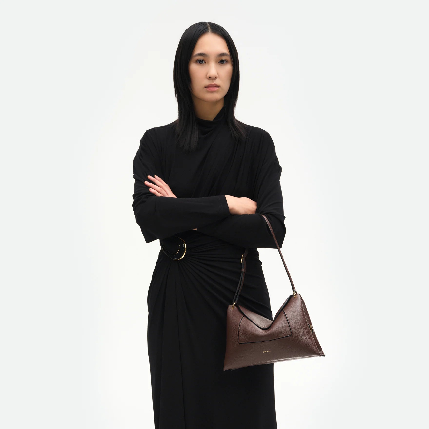 Sac Wandler Penelope Slouch Coffee Crust | Podiums Nancy