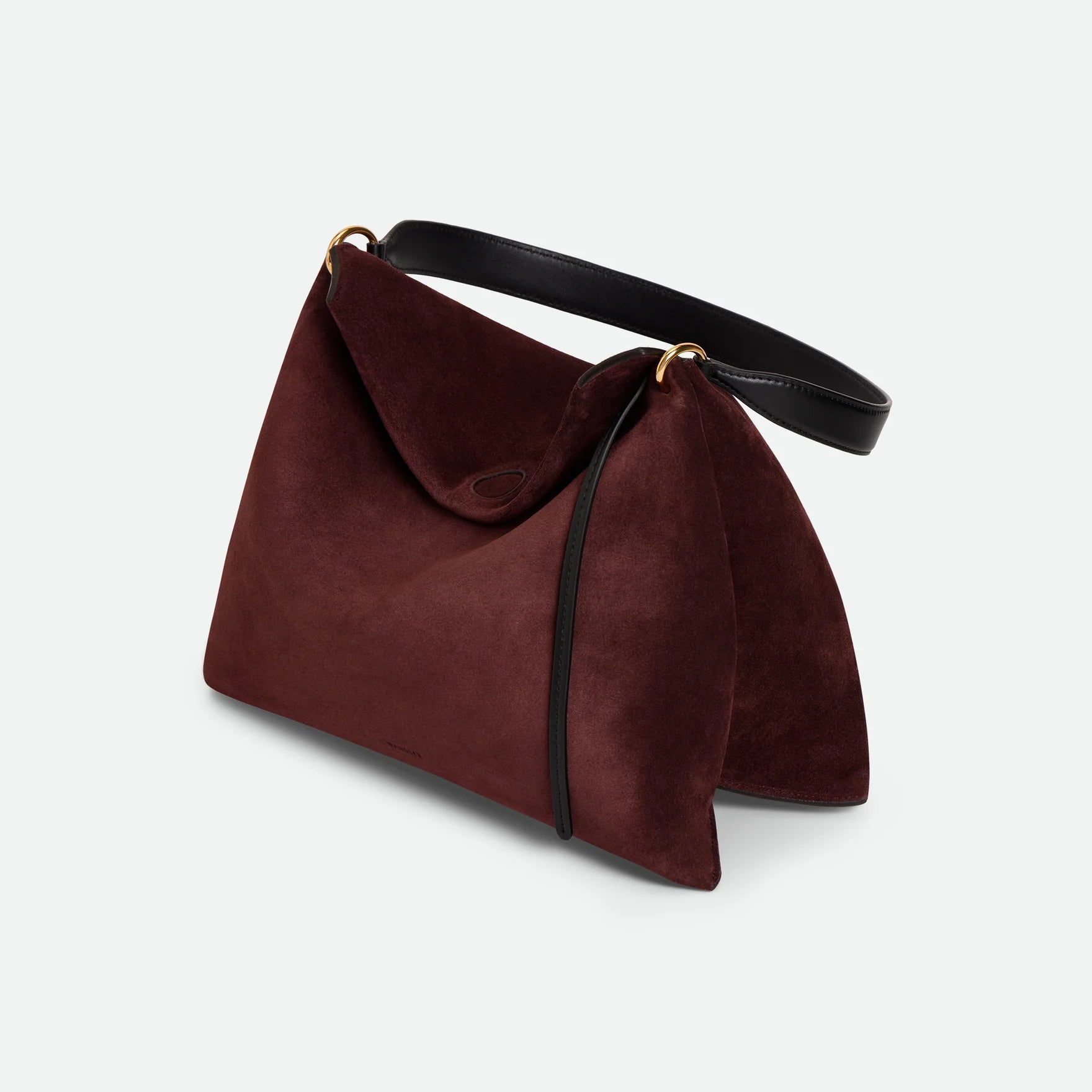 Sac Wandler Penelope Tot Small Acai Suede/Noir | Podiums Nancy