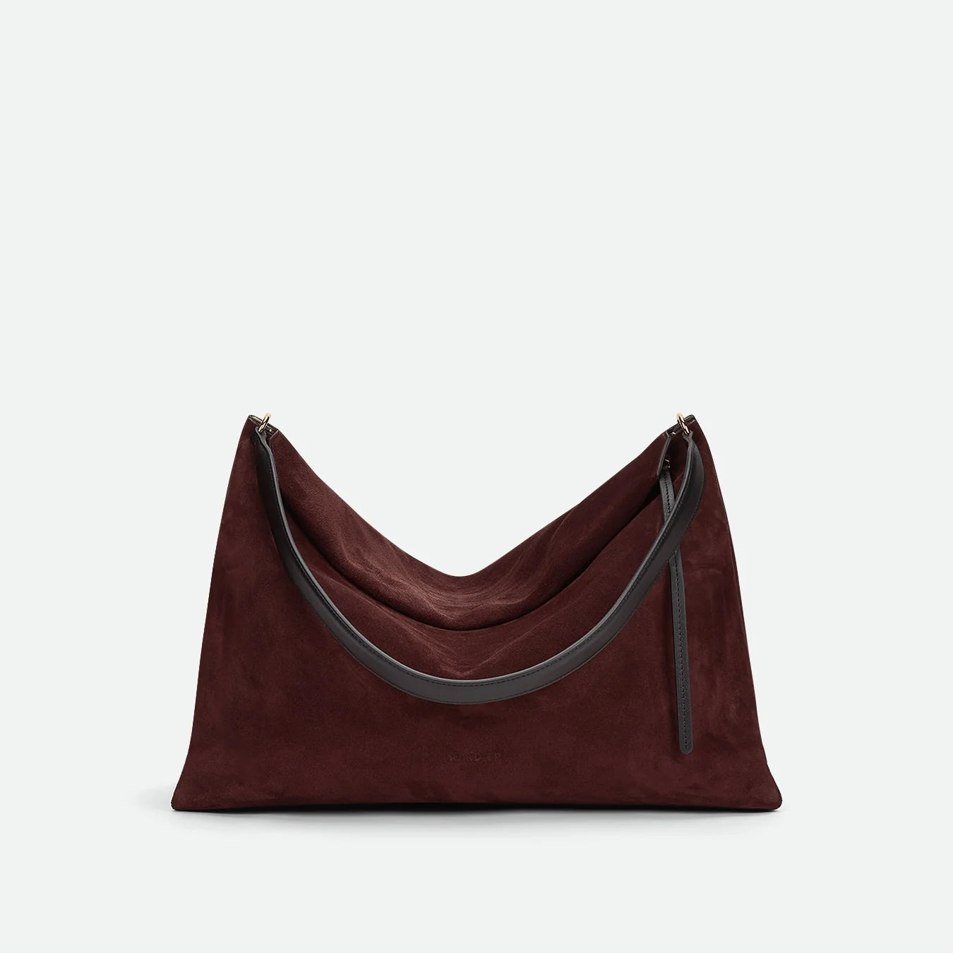 Sac Wandler Penelope Tote Acai Suede/Noir | Podiums Nancy
