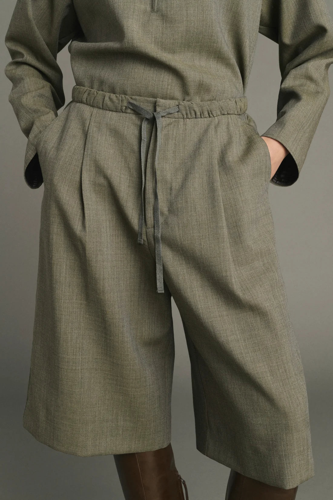 Short Soeur Louison Vert De Gris | Podiums Nancy
