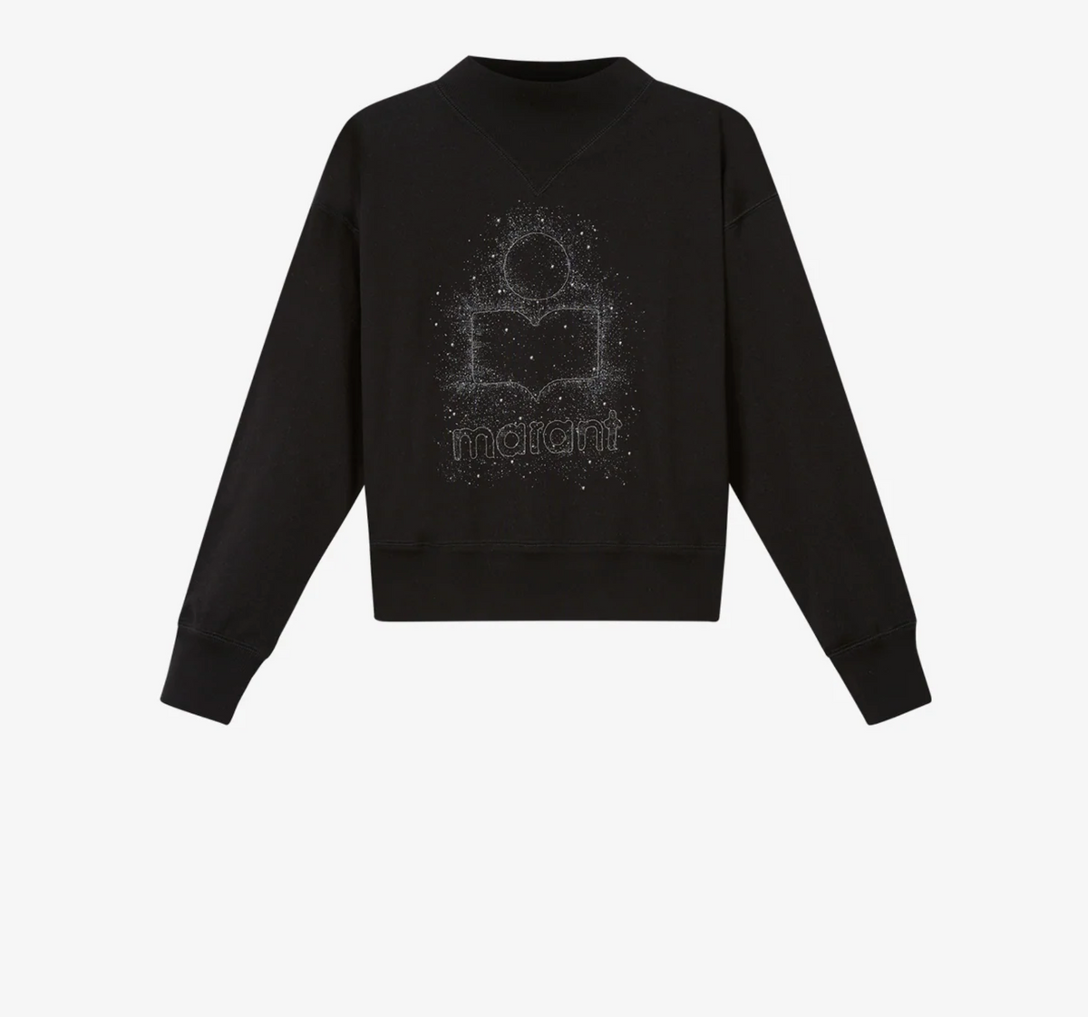 Sweat Isabel Marant Moby Cosmos Black | Podiums Nancy