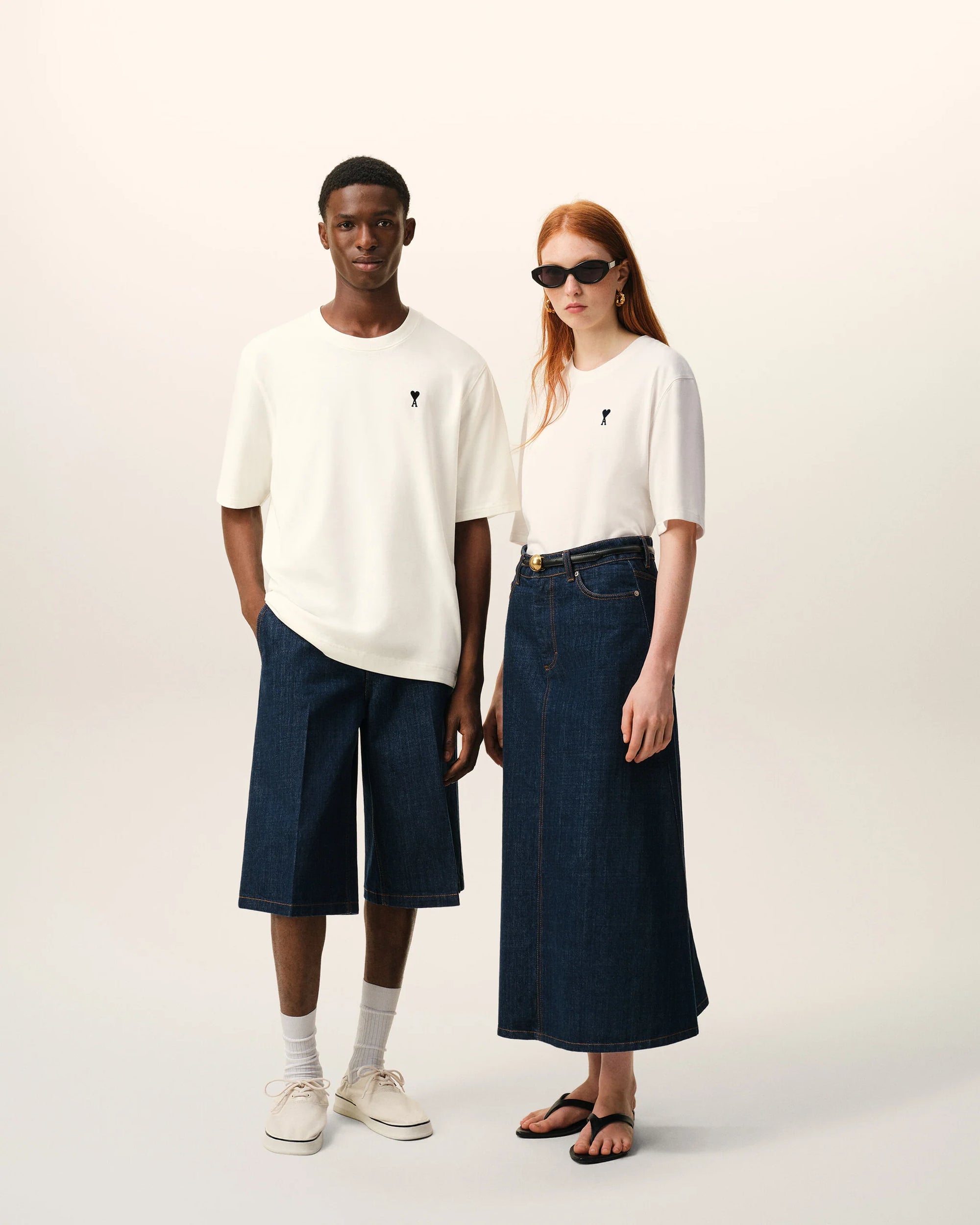 T-shirt Ami Paris Place Des Victoires