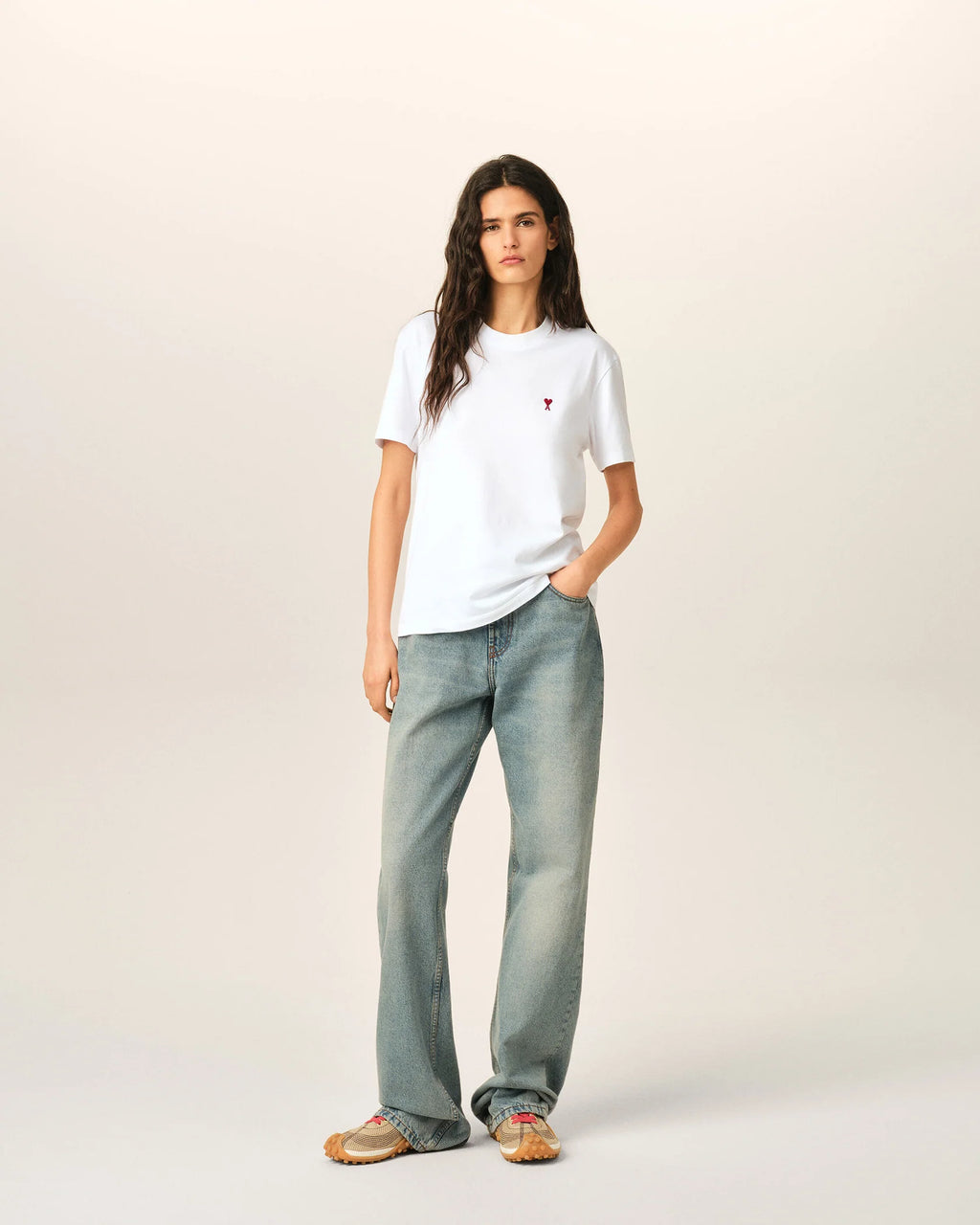 T-shirt Ami Paris ADC Blanc | Podiums Nancy