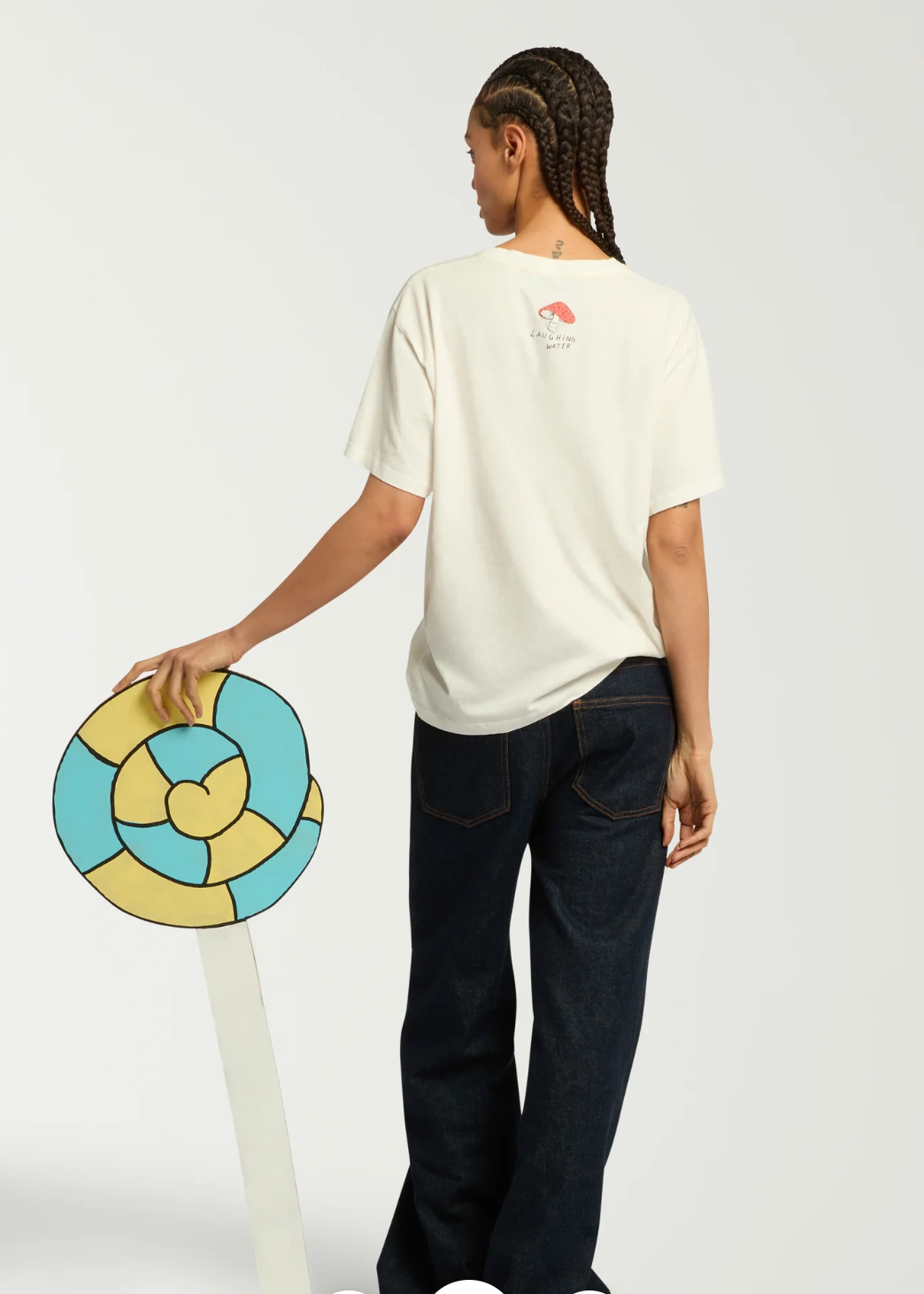 Tee-Shirt Mira Mikati Rainbow Heres Comes Sunshine | Podiums Nancy