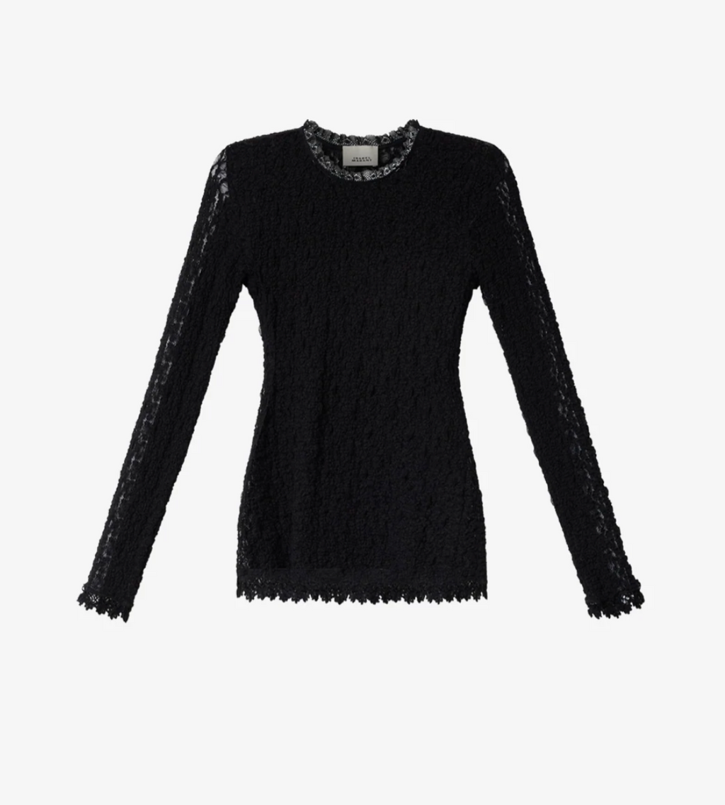 Top Isabel Marant Brany Black | Podiums Nancy