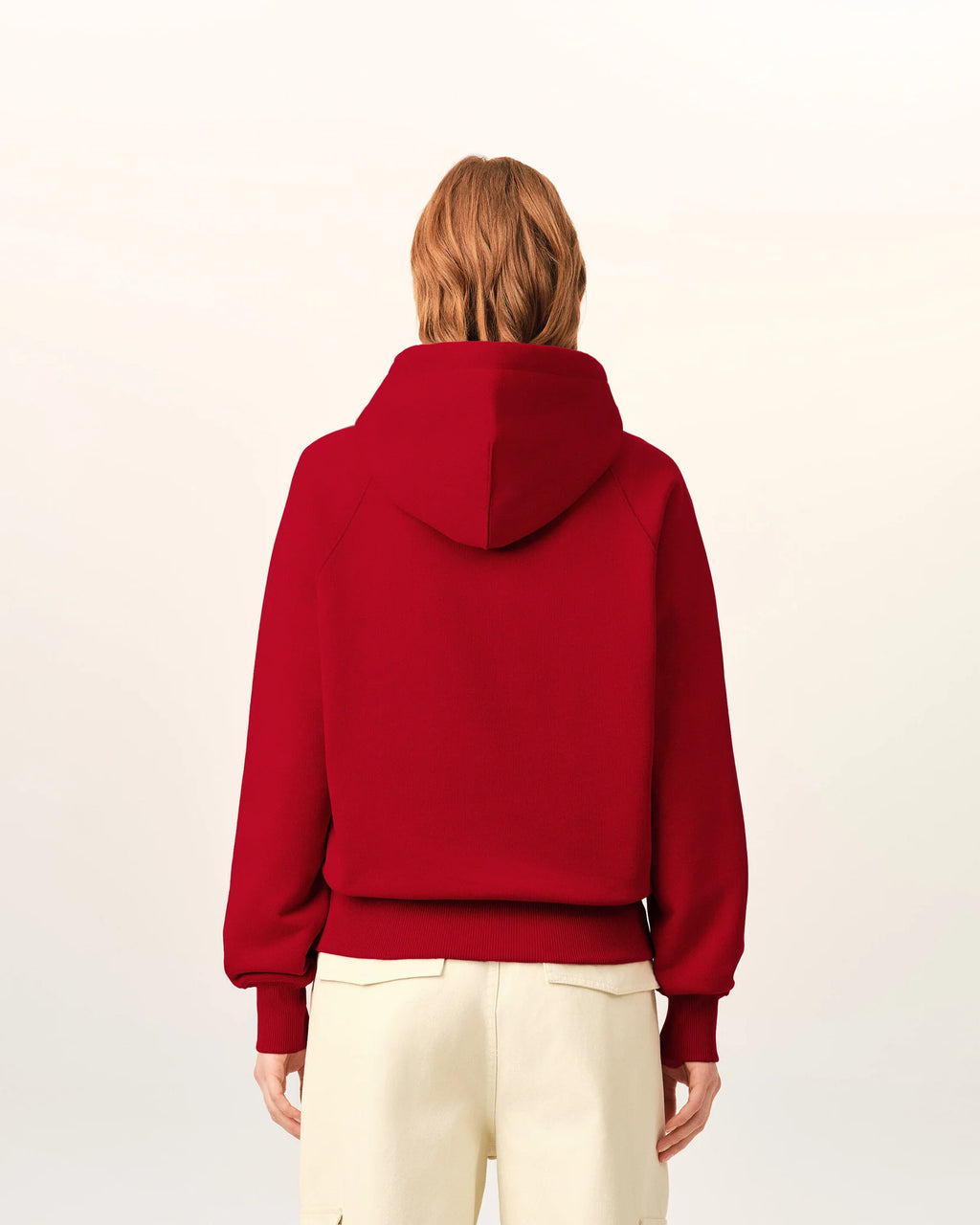 Hoodie Ami Paris Rouge Rubis