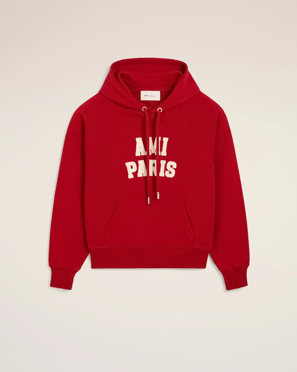 Hoodie Ami Paris Rouge Rubis