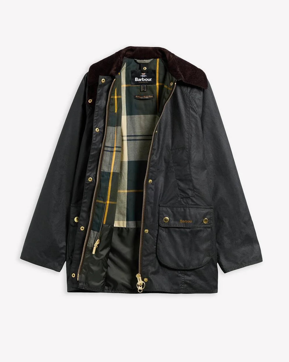 Veste Barbour Modern Beadnell Wax Sage | Podiums Nancy
