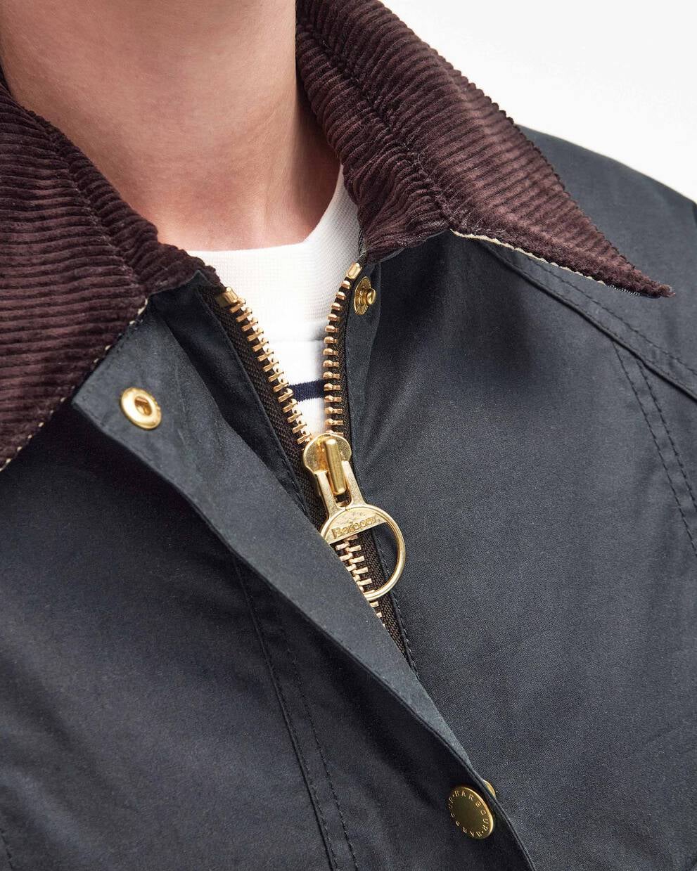 Veste Barbour Modern Beadnell Wax Sage | Podiums Nancy