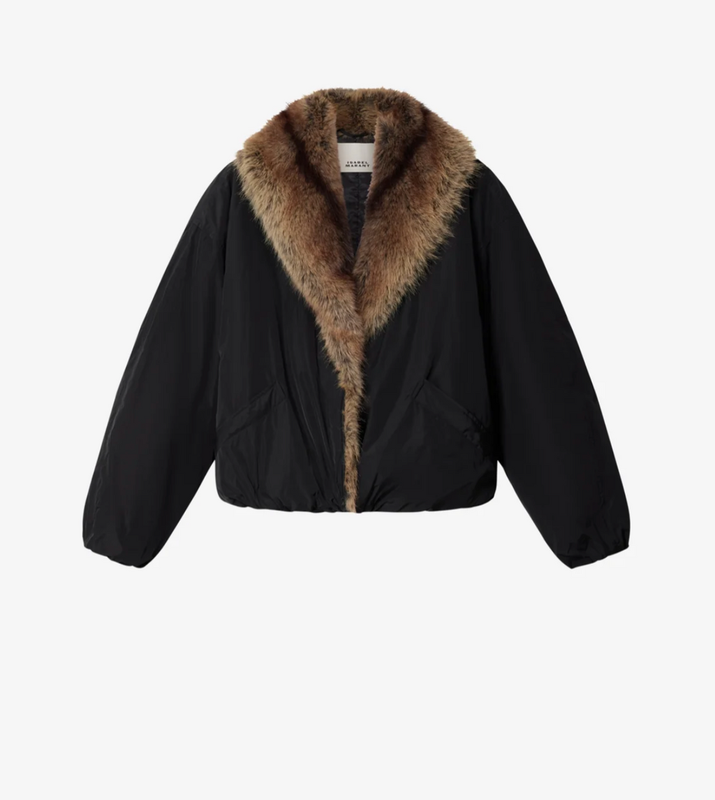 Veste Isabel Marant Charone Black | Podiums Nancy