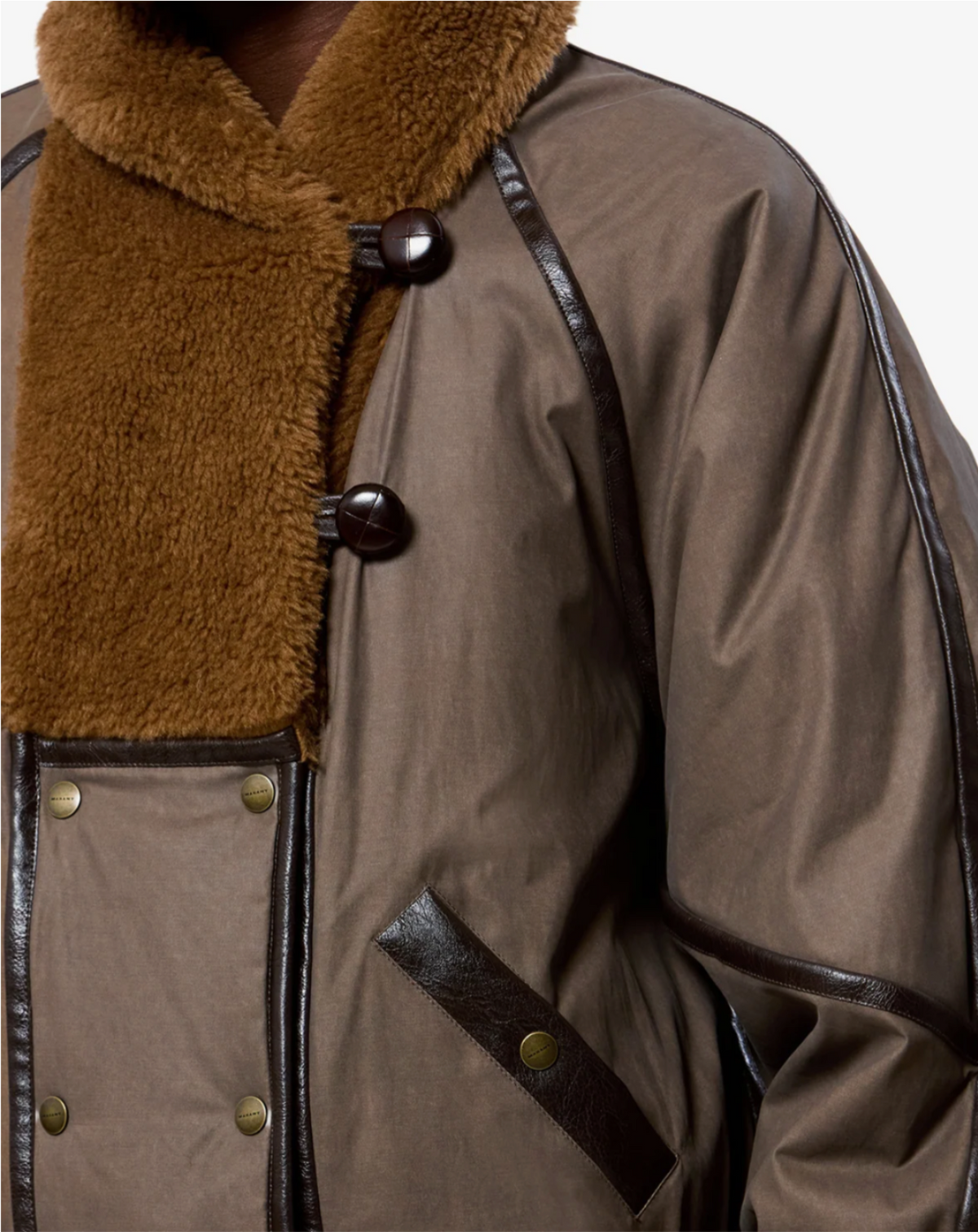 Veste Marant Etoile Olinka Marron | Podiums Nancy