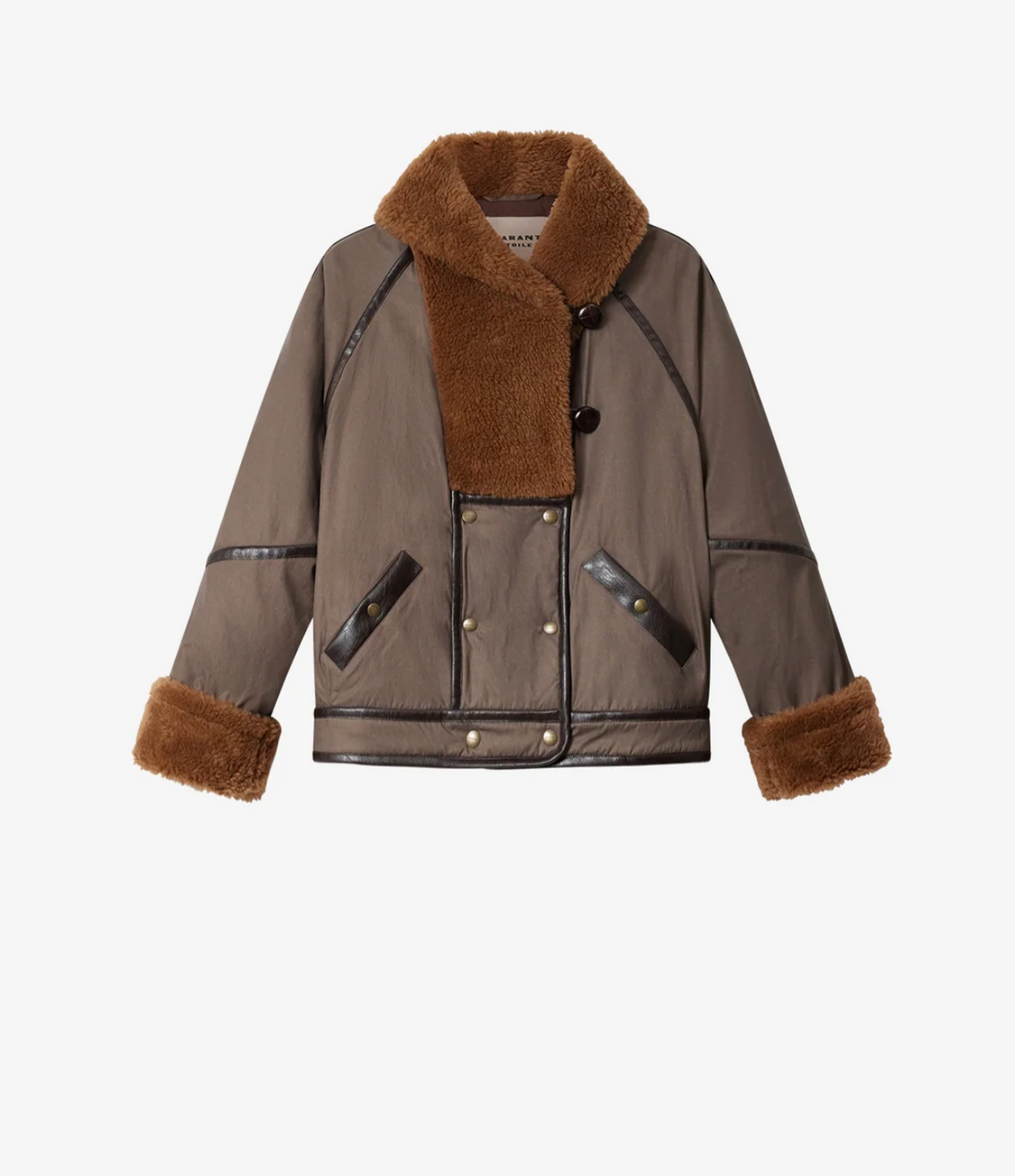 Veste Marant Etoile Olinka Marron | Podiums Nancy