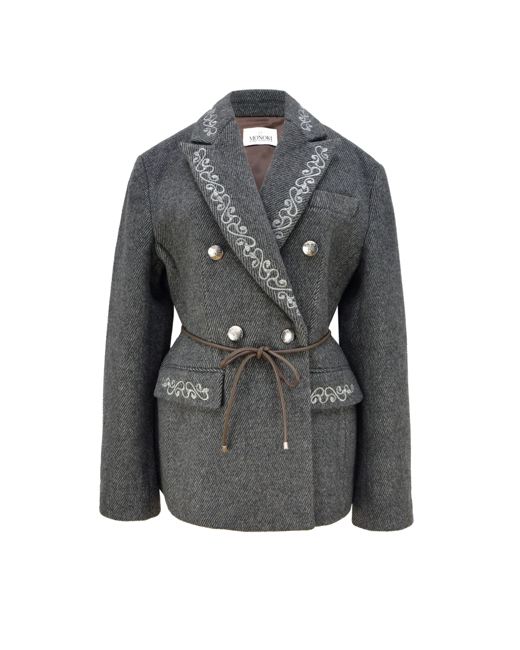 Veste Monoki Harrison Gris | Podiums Nancy