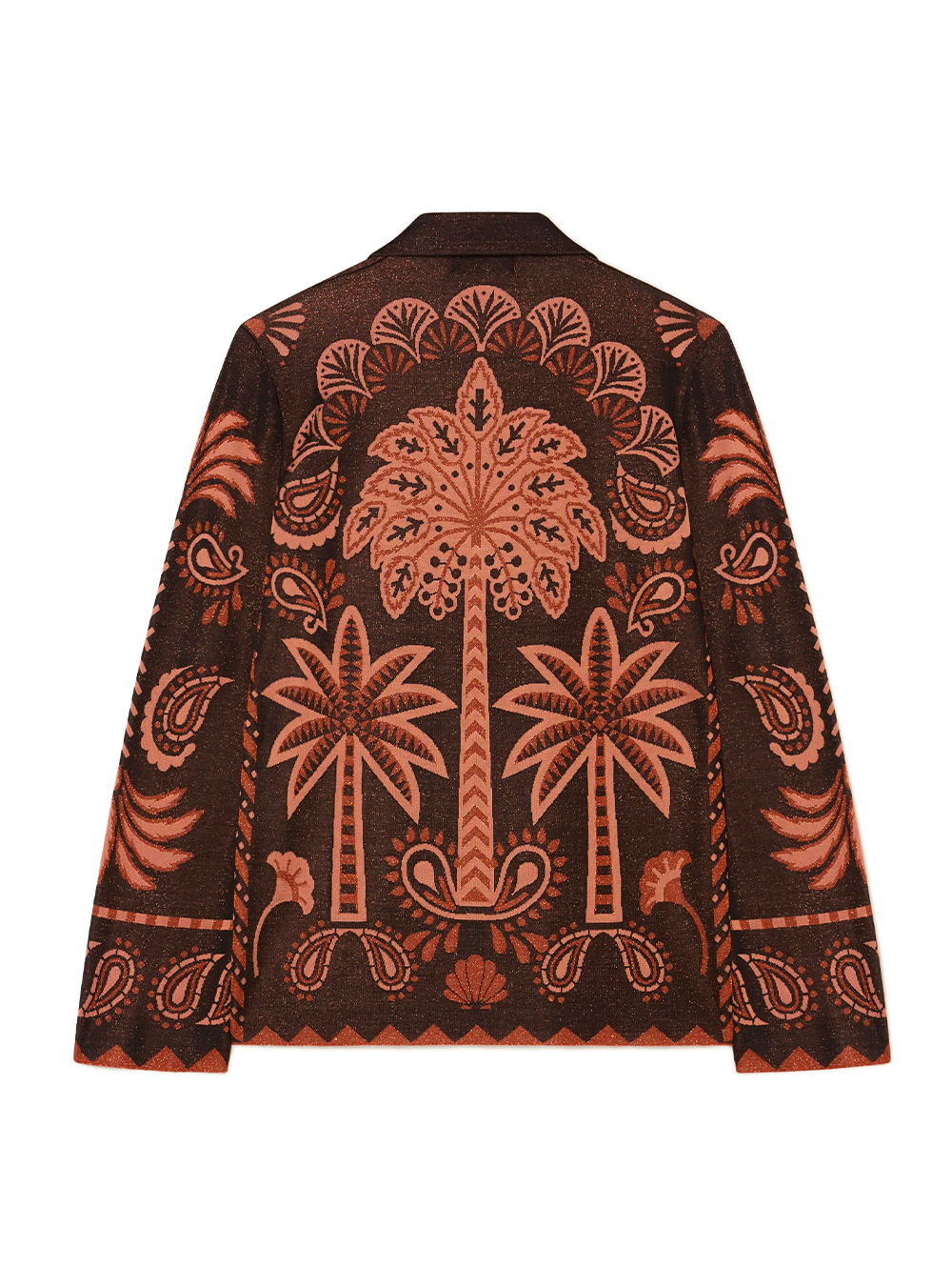 CHEMISE WILD WONDER NOIR/TERRACOTTA - PODIUMS NANCY