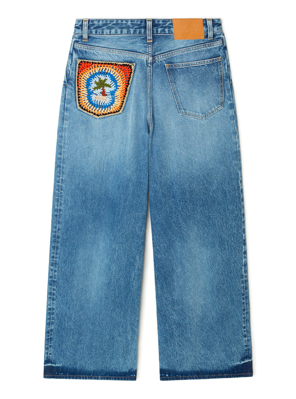 PANTALON SUNNY CROCHET DENIM - PODIUMS NANCY