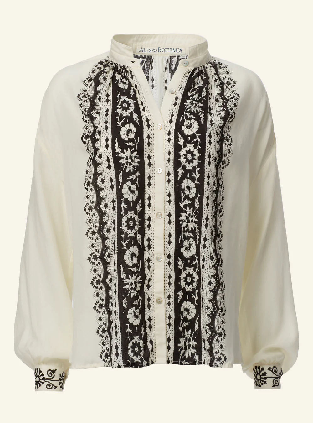 CHEMISE KIKI NOIR RIVIERA - PODIUMS NANCY