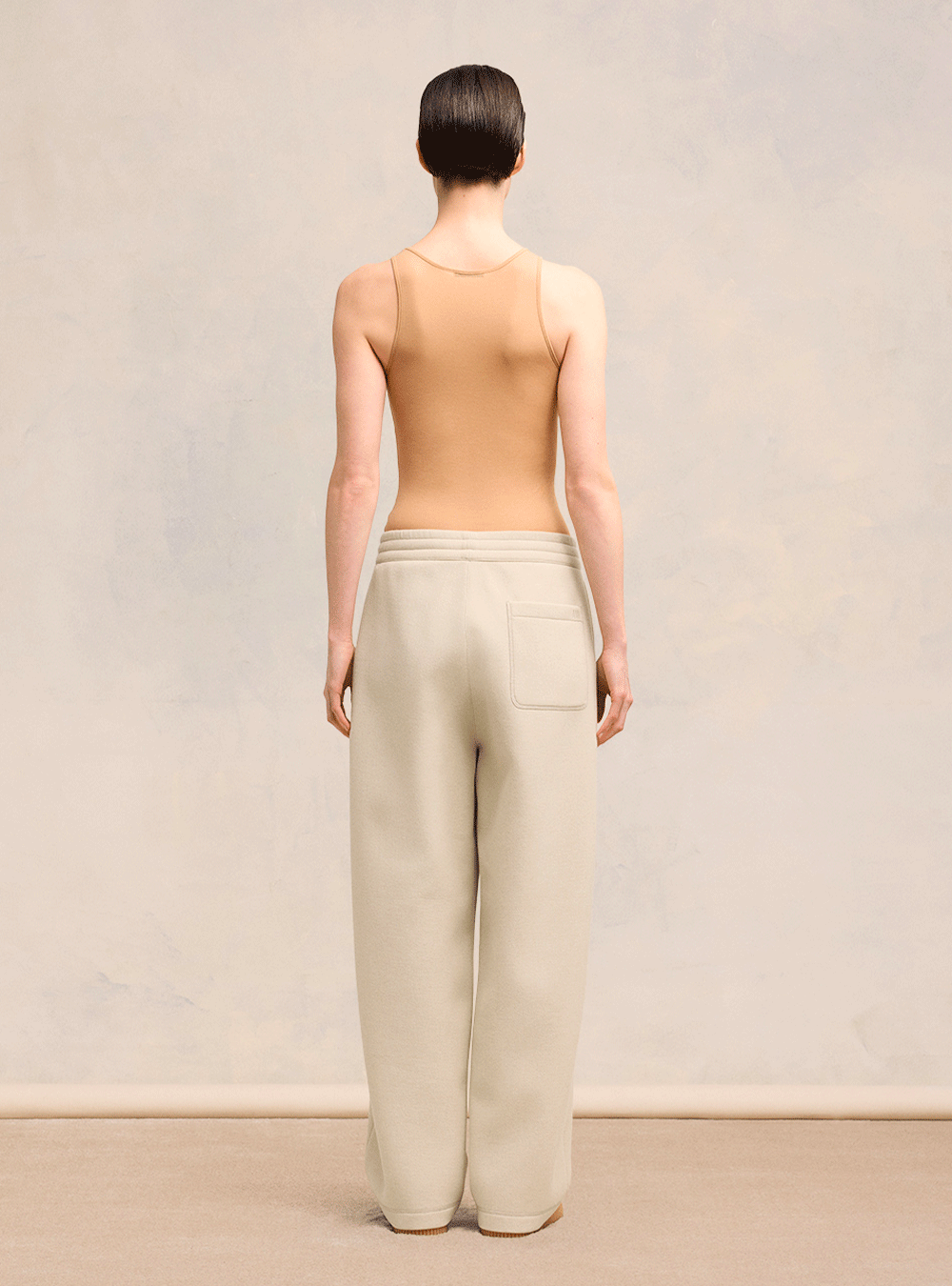Pantalon à plis sable Ami Paris