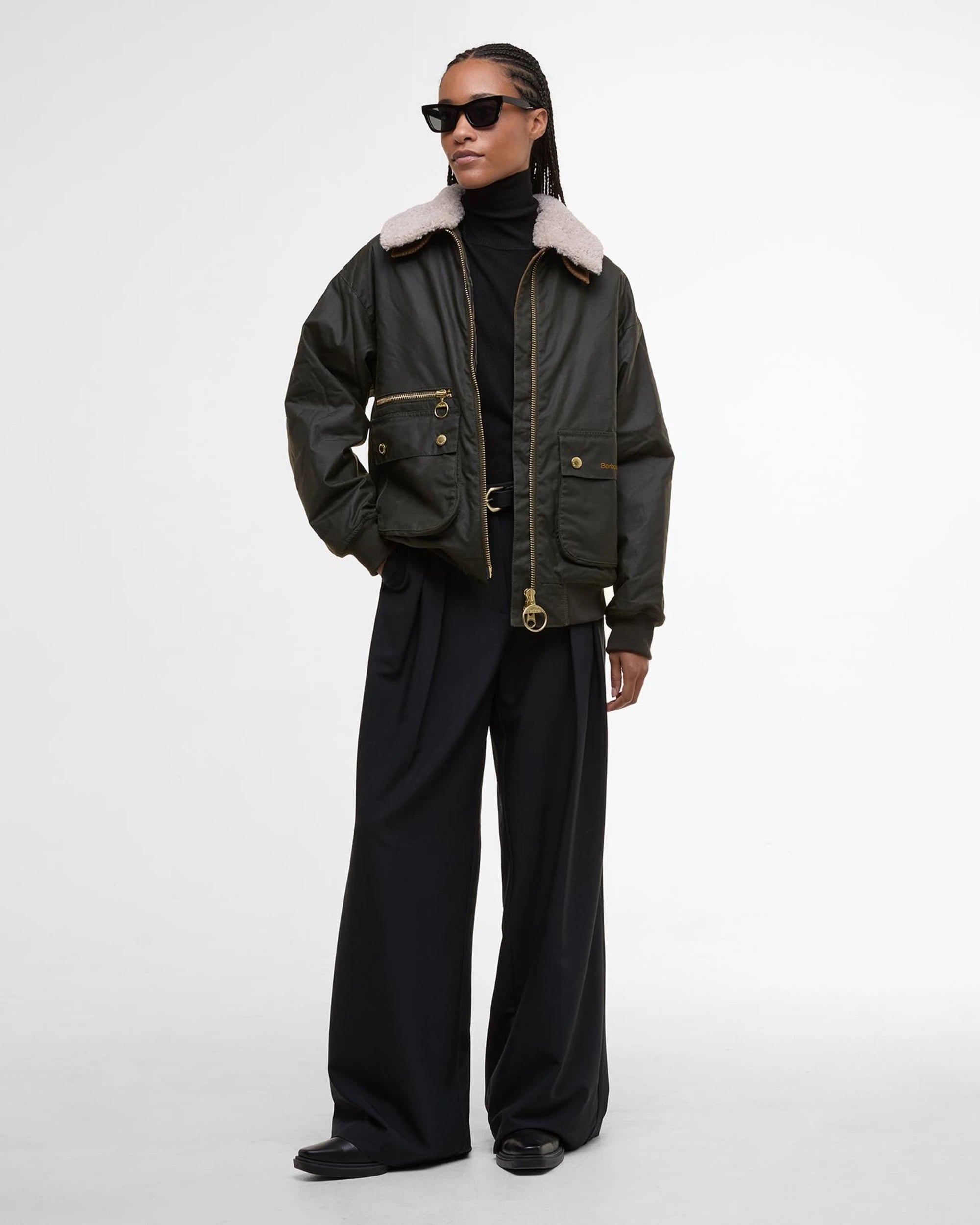 Maxine Waxed jacket - PODIUMS NANCY